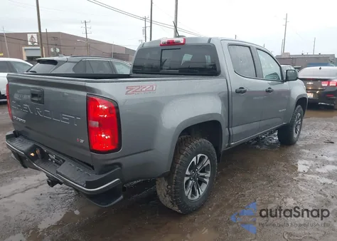 2022 Chevrolet Colorado 4Wd Short Box Z71 from USA, damaged, VIN 1GCGTDEN7N1318751